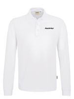 Poloshirt Freddie Langarm Weiss
